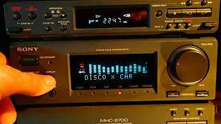 Sony MHC2700 micro hifi test F Zsolt [upl. by Galven]