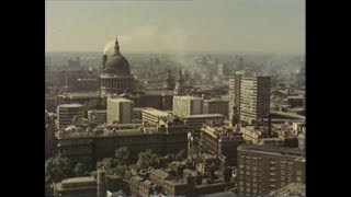 1970s London  St Barts Hostpital  Smithfield Meat Market  City of London [upl. by Enihpets]