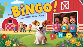 quotBingo Song New Version 🐶  Fun amp Educational Rhyme for Kids 2024quot [upl. by Clemen]