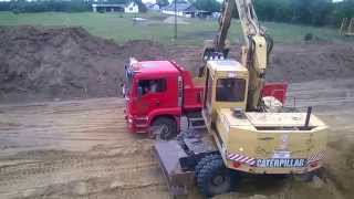 Caterpillar 212B FT Mobilbagger wheel excavator [upl. by Glen]