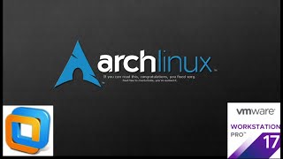 Arch Linux Installation in VMware  StepbyStep Tutorial [upl. by Odnalref]