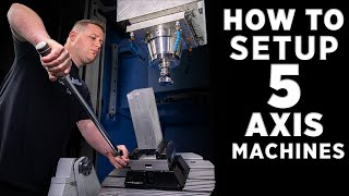 How to Set Up a 5 Axis CNC Machine  DVF 5000  DN Solutions [upl. by Sheply670]