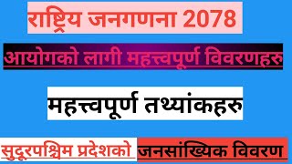 राष्ट्रिय जनगणना 2078 बाट लोकसेवामा सोध्न सकिने महत्त्वपूर्ण तथ्यहरु।। Census result2078 Loksewa [upl. by Cathrine134]