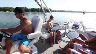 Godfrey Pontoon Boats Performance Video [upl. by Htez101]