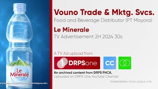 Le Minerale TV Ad 2H 2024 30s Philippines CCST [upl. by Ailliw]