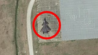 Chinese Most Stealth Fighter Spotted at American Marine Base [upl. by Balf]