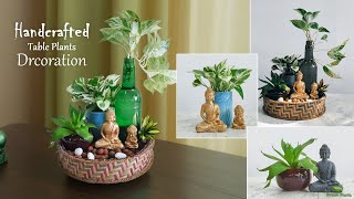 Living Room Plants Arrangements Ideas Using Few Materials  Indoor Plants Decor IdeasGREEN PLANTS [upl. by Aisor]