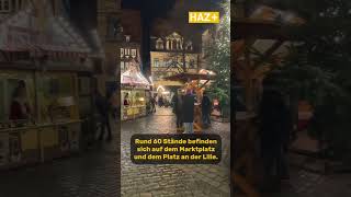 Der Hildesheimer Weihnachtsmarkt 2024 ist eröffnet hildesheim weihnachtsmarkt weihnachten [upl. by Barby]