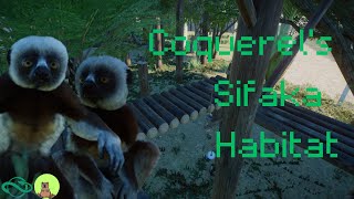 Coquerels Sifaka habitat  Badger city zoo  Planet zoo [upl. by Lertnahs]