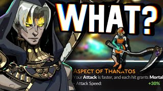 So they gave Thanatos aspect 30 attack speed  Hades 2 [upl. by Lorre]