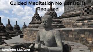 Guided Meditation No Control is Required  BENTINHO MASSARO [upl. by Nalyk]