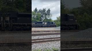 Norfolk Southern C80 Eastbound Power Move 2 from Berea Ohio 8312024 train railroad shorts ns [upl. by Moreville229]