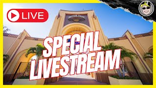 Live Universal Orlando Speical LiveStream  First HHN News of the Year [upl. by Karlee]