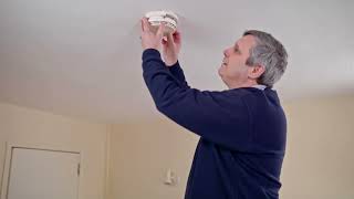 How to replace the batteries in your smoke alarm [upl. by Nodnarb38]