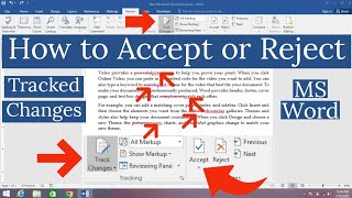 Track Changes in Microsoft Word 365 [upl. by Lashonde636]