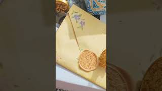 Diy seal wax stamp diy stamping craftideas diypapercraft [upl. by Voleta238]