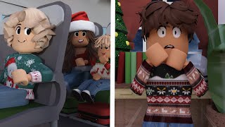 WINTER FAMILY VACATION FINLEY GETS LEFT HOME ALONE  Bloxburg Family Town Roleplay [upl. by Harleigh]