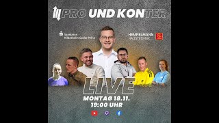 Pro und Konter mit den Sonnentaler Hallenmasters und die ViertelfinalAuslosung des Kreispokals [upl. by Arnaud]