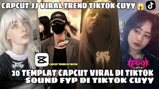 Kumpulan 20 TEMPLAT JEDAG JEDUG CAPCUT TERBARU 2024  CAPCUT JJ VIRAL TREND TIKTOK CUYY 😱 [upl. by Gord]