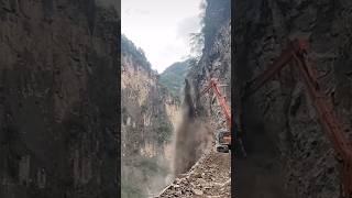 JCB making his way to Dolpa viral road rockjcbshorts [upl. by Boniface]