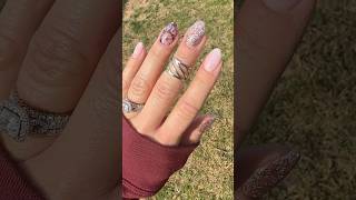 Nail Art Hack for Beginners over Dip Powder nails nailart naildesigns nailtutorial dipnails [upl. by Won304]