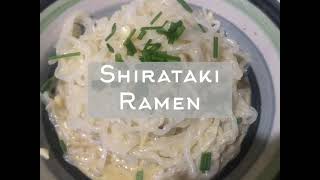 Easy SHIRATAKI RAMEN  Low Carb Noodle Recipe [upl. by Jone]