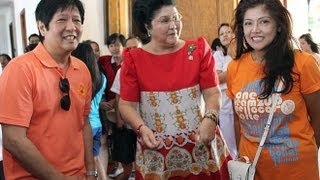 Sen Bongbong Marcos  Visit to Malacanang of the North Paoay Ilocos Norte 29Apr2013 [upl. by Eitsrik]