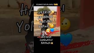 ⭐🇹🇷 EFSANEYi HaTıRLıYoRuZ😁😇 29ekim cumhuriyet bayramı hayrunisa şiiri yanlış okuyan kız okul lol [upl. by Releehw548]