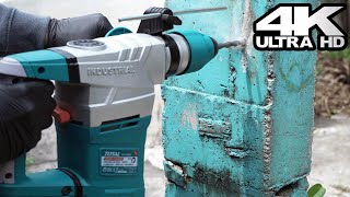 Testing and Unboxing Total Rotary Hammer 1800w TH118366 [upl. by Adnilak]