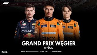 Formuła 1  GP Węgier Wyścig Na Żywo [upl. by Niamreg]