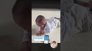 Ke đầu như hiphop baby embecuoi cute babypictures cutenewborn funny newbornbaby cutebaby [upl. by Notelrac317]