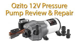 Ozito 12V DC Pressure Pump Review  Everything You Need To Know 3 Years Off Grid Water Pump [upl. by Terrel]