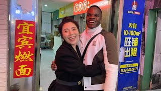 Black Man Finds Chinese Girlfriend In A Marriage Market In China [upl. by Panter]