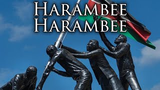 Kenyan Patriotic Song Harambee Harambee  Together Together [upl. by Nilknarf]