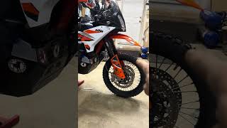 KTM 890 adventure tire air leak figured out [upl. by Forsta]