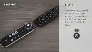 Universal Remote Control – URC 6810 Zapper – how to setup by Learning [upl. by Moorefield]