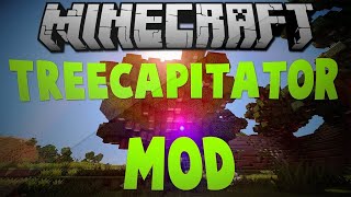 Showcase TreeCapitator Mod 112211121102 for Minecraft [upl. by Skelton]