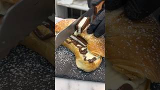 Croissant Chocolate  Satisfying [upl. by Llorrad]