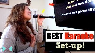 Singing Hack Karaoke Setup for Singers [upl. by Fari]