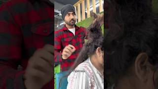 TANGLE HAIR SOLVE BY GAURAV SIR😍 p2salon haircare tanglehair [upl. by Baer]