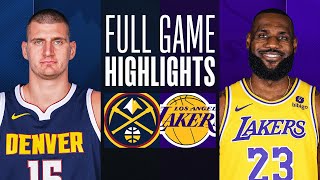 NUGGETS at LAKERS  FULL GAME HIGHLIGHTS  March 2 2024 [upl. by Aihsenad]