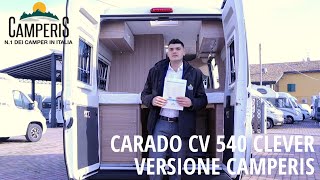 Автодом маленький маневренный не выделяющийся из общей массы Carado Camper Van 540 Clever [upl. by Granese]