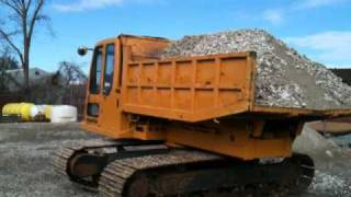 Komatsu CD60R Load spin and dump [upl. by Mongeau30]