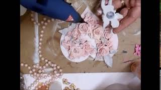 Mixed Media Shabby Chic Heart Tutorial  jennings644 [upl. by Nawram]