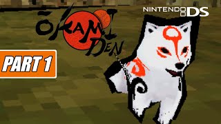 Okamiden Gameplay Nintendo DS Part 1 [upl. by Iturk]