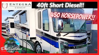 TOUR and SPECIFICATIONS of Entegra Aspire 40P  Tampa RV Supershow [upl. by Hna985]