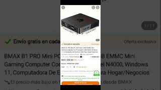 bmax b1 pro mini pc temu [upl. by Ohce]