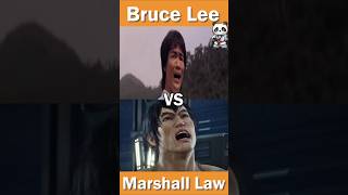 BRUCE LEE VS MARSHALL LAW shorts shortvideo martialarts brucelee takken8 viralshorts kungfu [upl. by Tadio]