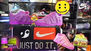 CPFM NIKE AIR FORCE 1 FUCHSIA UNBOXING [upl. by Benedix671]