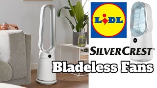 Lidl Bladeless Tower amp Desk Fans  Affordable Dyson Dupe [upl. by Star179]